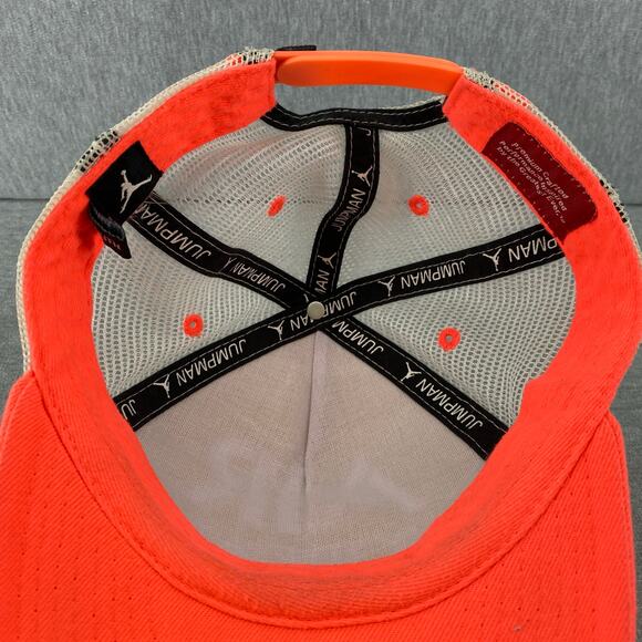 Michael Jordan Flight Air SnapBack‎ Adjustable Hat Turquoise & Orange Youth - Picture 6 of 9